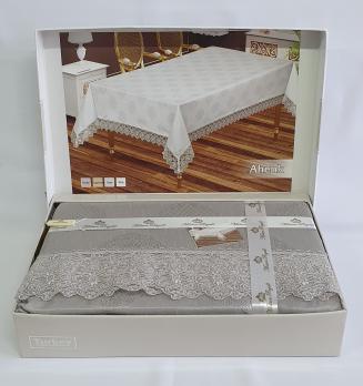 Скатерть Maison Royale 160x220 Ahenk Grey