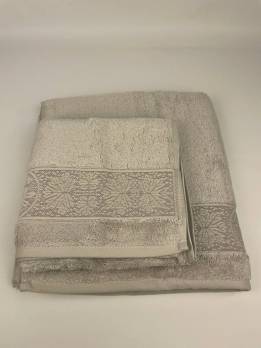Набір рушників Pupilla 2шт Karanfil Light Grey