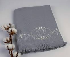 Рушник Pupilla 70x140 Bernini-2 Grey