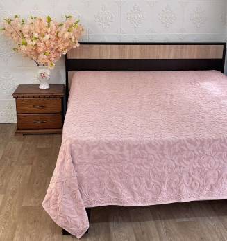 Простирадло махрове АЕ Jakard 150x220 Dirty Pink
