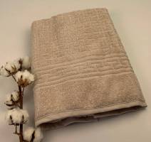 Рушник Philippus Delux Cotton 70х140 Bali Бежевий (691)