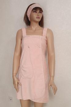 Набір для сауни жіночий Maison D'or Sauna Skirt Рожевий (Pink) S