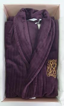 Халат мужской Maison D'or Alberto Plum XL