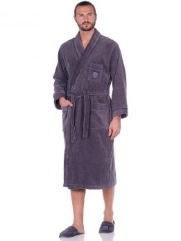 Халат чоловічий Maison D'or Boswell Grey XL