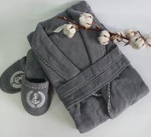 Халат мужской Maison D'or Michel Sailing Grey M