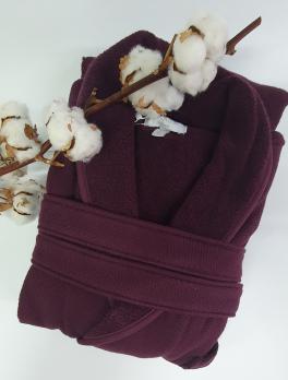 Халат чоловічий Maison D'or Quattro Claret Red M Бордовий