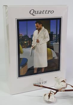 Халат мужской Maison D'or Quattro Ecru M