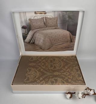 Покривало Maison D'or Pauline 240x260 Beige-Brown