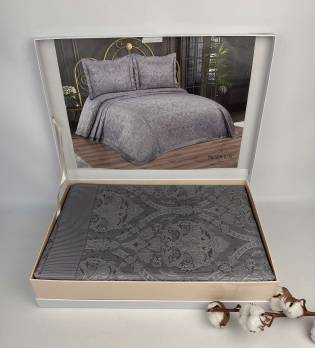 Покривало Maison D'or Pauline 240x260 Antrasit