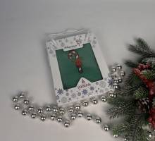 Вафельний рушник в коробці Nilteks Christmas 1