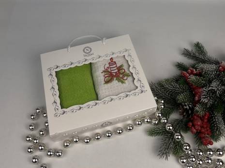 Набір рушників Nilteks 2шт Christmas 6