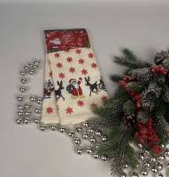 Набір вафельних рушників Nilteks 2шт Pietra Christmas