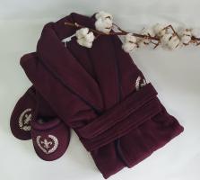 Халат чоловічий Maison D'or Seymour Claret Red L