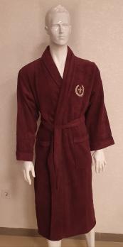 Халат чоловічий Maison D'or Seymour Claret Red L