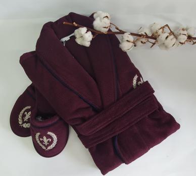 Халат чоловічий Maison D'or Seymour Claret Red L