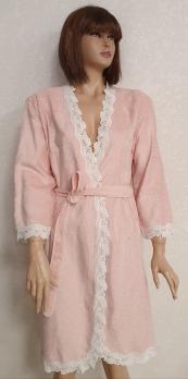 Халат женский Maison D'or Dina Pink L