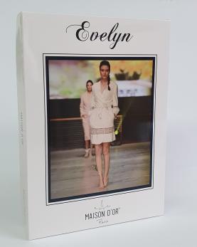 Халат жіночий Maison D'or Evelyn Rose Color L