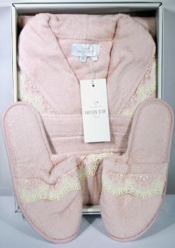 Халат жіночий Maison D'or Vanessa Rose Color L