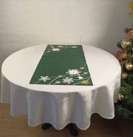 Доріжка новорічна 40х90 код D1022B Green