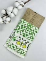 Набір вафельних рушників 2 шт Pietra Hanger Olive