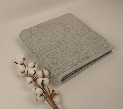 Рушник Philippus Delux Cotton 50х90 Cakarta Сірий (Е994)