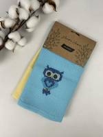 Набір кухонних рушників 2 шт Rice Pattern Hanger Own Yellow-Blue
