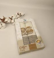 Набір вафельних рушників Nilteks 2 шт Qualite Coffe