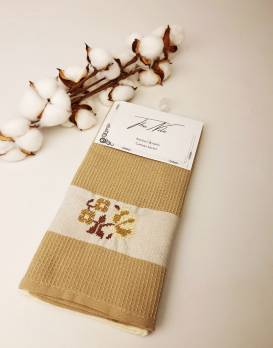 Набір вафельних рушників 2 шт Canvas Series Beige-Cream
