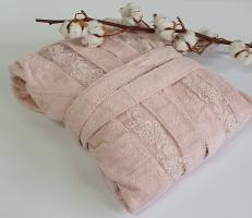 Халат женский Maison D'or Veronique Rose Color M