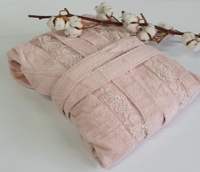 Халат женский Maison D'or Veronique Rose Color M