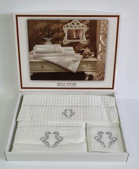 Набір рушників Maison D'or 3 шт Brise Apone White