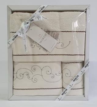Набор полотенец Maison D'or 3 шт Dalliy Cream
