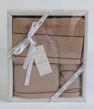 Набор полотенец Maison D'or 3 шт Dalliy Beige