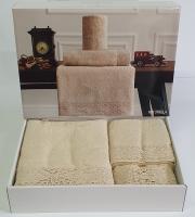 Набор полотенец Maison D'or 3 шт Naturella Beige