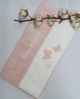 Рушник Maison D'or Monique Butterfly 50x100 Rose Color - Уцінений товар