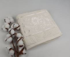 Рушник Philippus Platinum Cotton 50x90 Elina Молочний (А295)