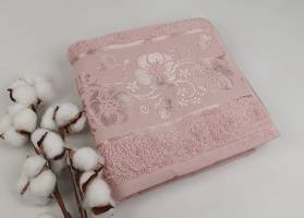 Рушник Philippus Platinum Cotton 50x90 Elina Рожевий (А295)