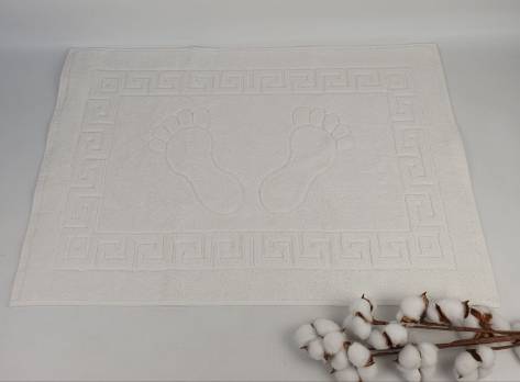Рушник-килимок для ніг Homeline 50x70 White