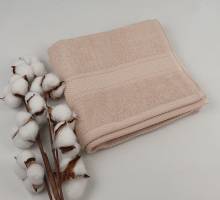 Рушник Homeline бордюр 50x90 Light-beige (400гр/м2)