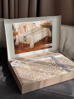 Скатерть Велюр Maison Royale 160x300 Violetta Cappucino