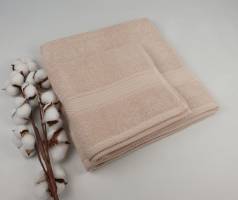 Набір рушників 2 шт Homeline бордюр Light-beige