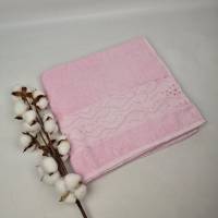 Рушник Philippus Moss Cotton 70x140 Damla Рожевий (A559)