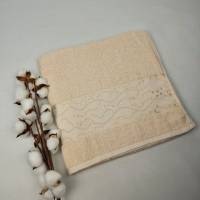 Рушник Philippus Moss Cotton 70x140 Damla Світло-бежевий (A559)