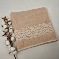 Рушник Philippus Moss Cotton 70x140 Damla Бежевий (A559)