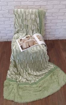 Покривало норка 220х240 Green (510)