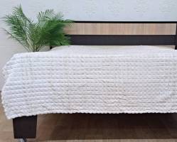 Покривало велюр 180х200  Cream (618)