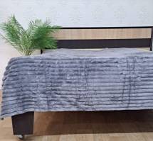Покривало велюр 180х200 Grey (615)