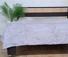 Покривало велюр без упаковки 150х200 Grey (1180)