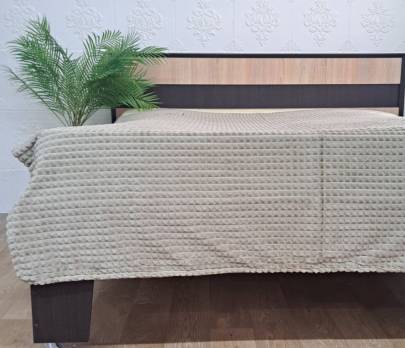 Покривало велюр без упаковки 220х240 Oliva (1662)