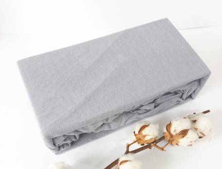 Простирадло на резинці АЕ 140x200 Light Grey